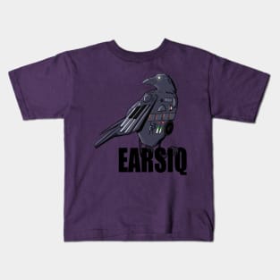 Earsiq Crow Fader Kids T-Shirt